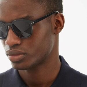 NEW!!! TOM FORD Jameson Sunglasses TF752-N 01A Authentic